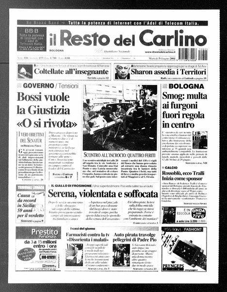 Il Resto del Carlino : giornale dell'Emilia